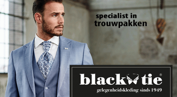 Foto van Black Tie trouwkostuums Foto van Black Tie trouwkostuums