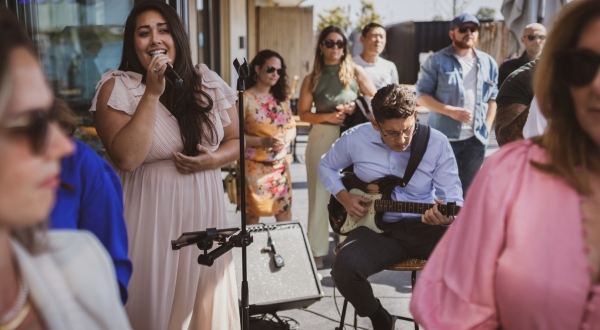 Foto van Zangeres Naomi Vischer Foto van Zangeres Naomi Vischer