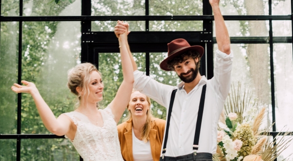 Foto van Trouwambtenaar Myrel Fleur Foto van Trouwambtenaar Myrel Fleur