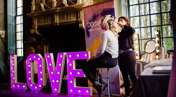 Foto van XL Lichtletters Foto van XL Lichtletters